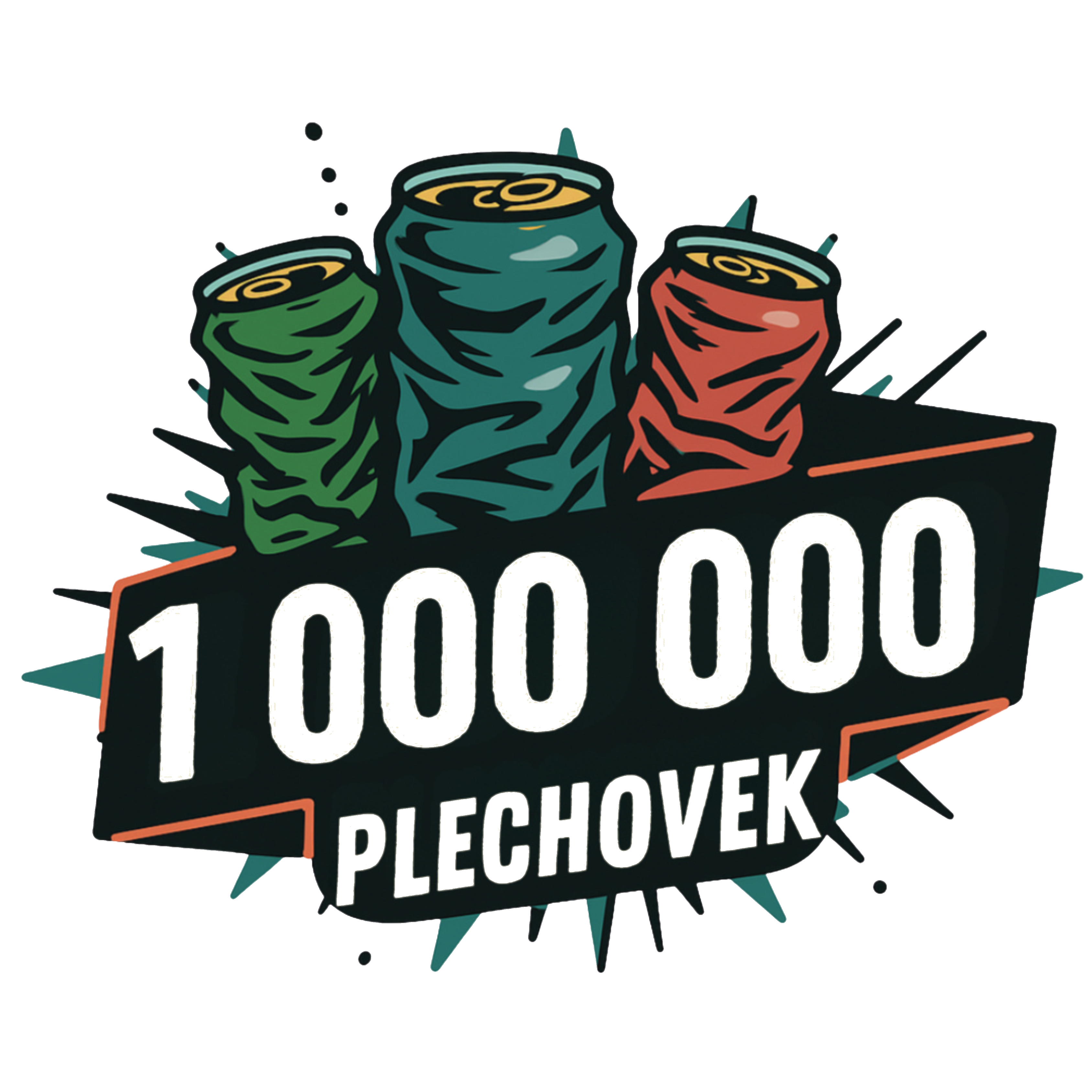 Milion Plechovek Logo